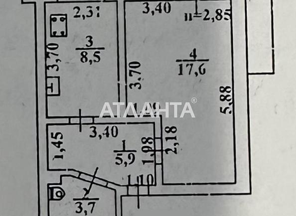 2-кімнатна квартира за адресою вул. Кропивницького (площа 37,8 м²) - Atlanta.ua - фото 15