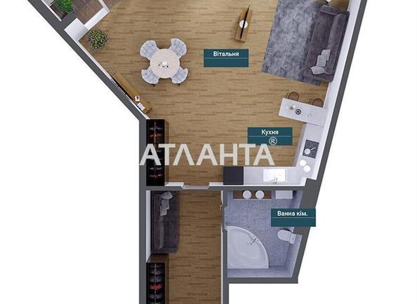 1-комнатная квартира по адресу Французский бул. (площадь 85,8 м²) - Atlanta.ua