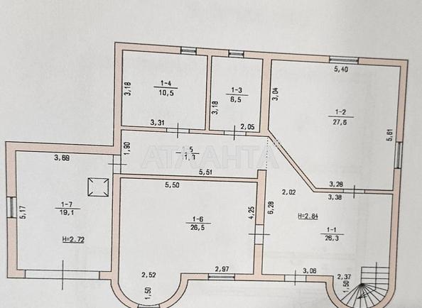 Будинок за адресою вул. Гагаріна (площа 252 м²) - Atlanta.ua - фото 16