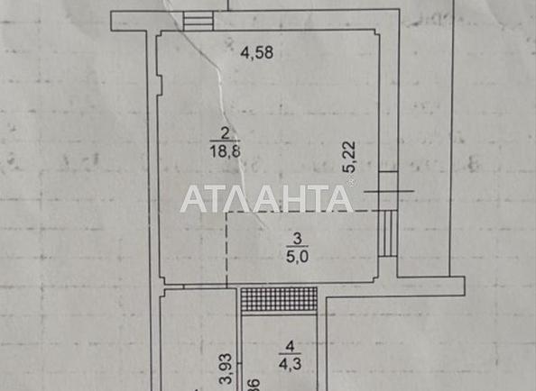 1-комнатная квартира по адресу ул. Цветаева ген. (площадь 40 м²) - Atlanta.ua