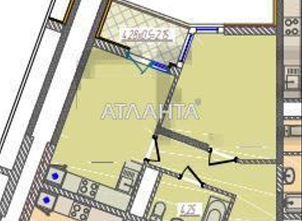 1-комнатная квартира по адресу ул. Краснова (площадь 43,5 м²) - Atlanta.ua - фото 18