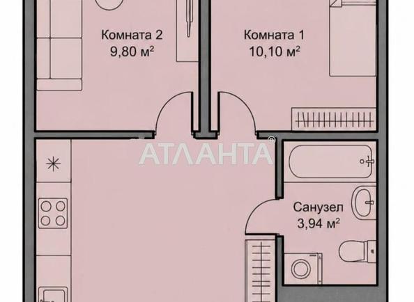 2-комнатная квартира по адресу ул. Вильямса ак. (площадь 41 м²) - Atlanta.ua - фото 12