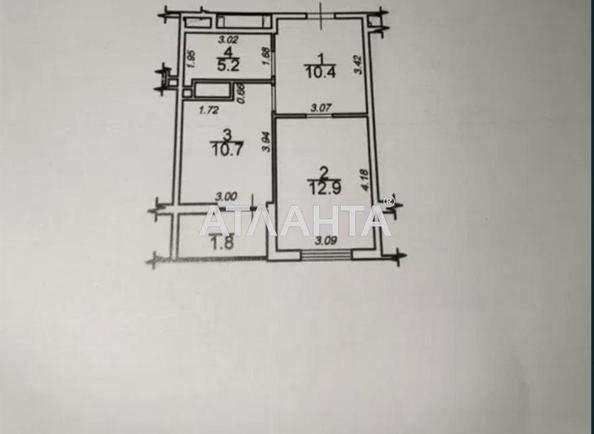 1-кімнатна квартира за адресою вул. Краснова (площа 41 м²) - Atlanta.ua - фото 5