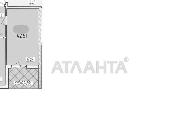 1-room apartment apartment by the address st. Krasnova (area 43 m²) - Atlanta.ua - photo 11