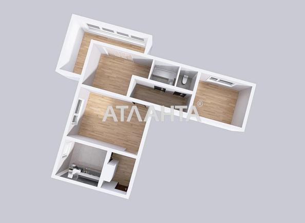 3-кімнатна квартира за адресою Фонтанська дор. (площа 69,4 м²) - Atlanta.ua - фото 18