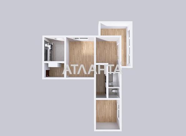 3-кімнатна квартира за адресою Фонтанська дор. (площа 69,4 м²) - Atlanta.ua - фото 22