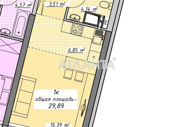 1-room apartment apartment by the address st. Kurortnyy per (area 30 m²) - Atlanta.ua - photo 13