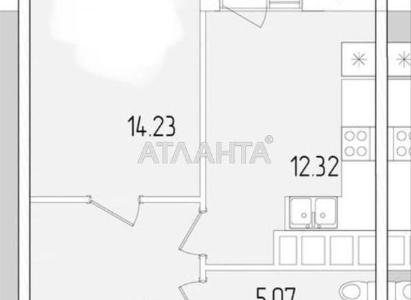 1-кімнатна квартира за адресою вул. Краснова (площа 42,5 м²) - Atlanta.ua - фото 17