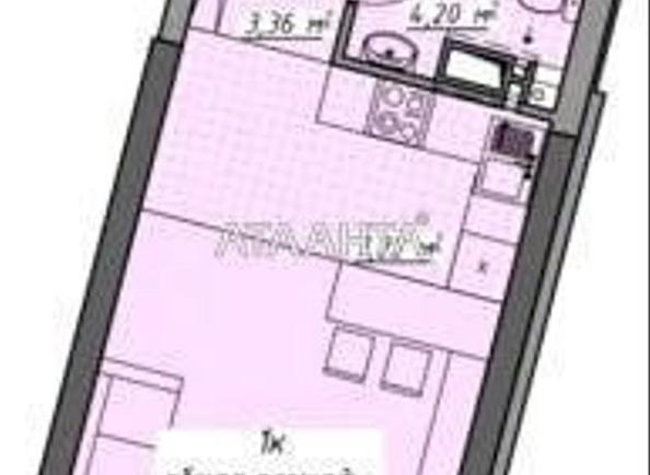 1-room apartment apartment by the address st. Kurortnyy per (area 30 m²) - Atlanta.ua - photo 19