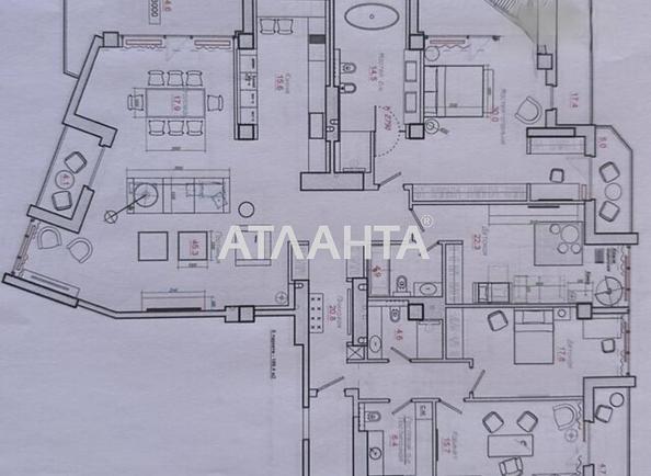 Многокомнатная квартира по адресу Ванный пер. (площадь 220 м²) - Atlanta.ua - фото 2