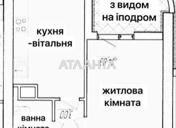 1-room apartment apartment by the address st. Krasnova (area 40,6 m²) - Atlanta.ua - photo 12