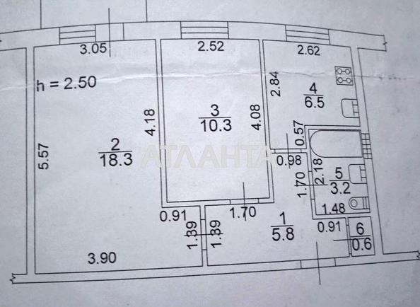 2-rooms apartment apartment by the address st. Glushko ak pr Dimitrova pr (area 45,5 m²) - Atlanta.ua - photo 10