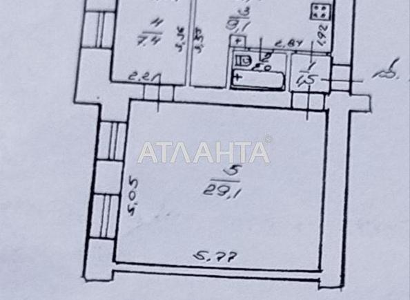 2-rooms apartment apartment by the address st. Osipova (area 49,1 m²) - Atlanta.ua - photo 10