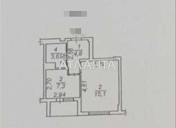 1-кімнатна квартира за адресою вул. Європейська (площа 32 м²) - Atlanta.ua - фото 4