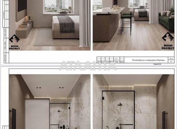 1-room apartment apartment by the address st. Malanova per (area 34,7 m²) - Atlanta.ua - photo 11
