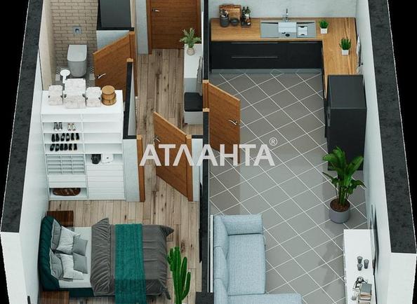 1-room apartment apartment by the address st. Kurortnyy per (area 48,0 m²) - Atlanta.ua - photo 2