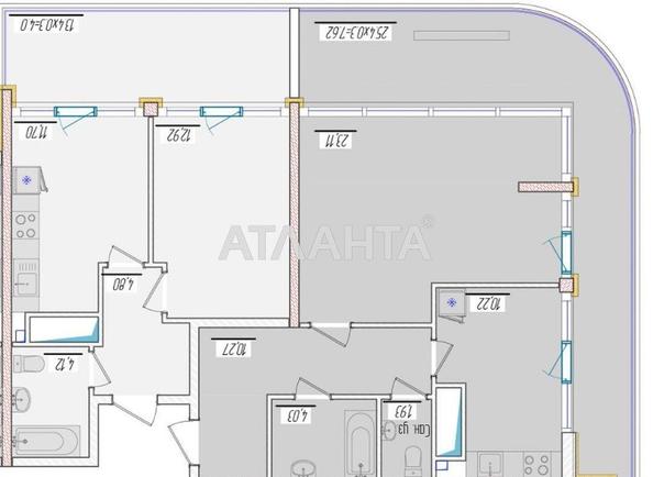 3-rooms apartment apartment by the address st. Krasnova (area 110 m²) - Atlanta.ua - photo 3