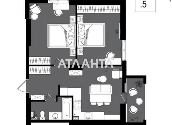 2-комнатная квартира по адресу ул. Дача Ковалевского (площадь 59,4 м²) - Atlanta.ua - фото 5