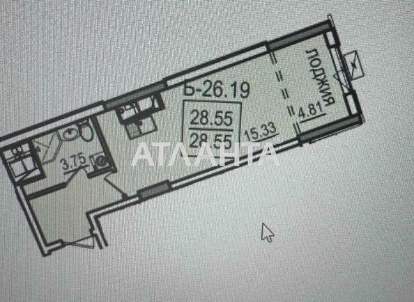 1-room apartment apartment by the address st. Dacha Kovalevskogo Amundsena (area 28,6 m²) - Atlanta.ua - photo 5