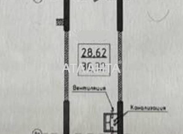 1-room apartment apartment by the address st. Dacha Kovalevskogo Amundsena (area 30,2 m²) - Atlanta.ua - photo 2