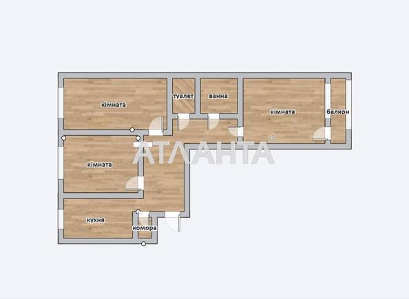 3-комнатная квартира по адресу ул. Заболотного (площадь 64 м²) - Atlanta.ua - фото 10