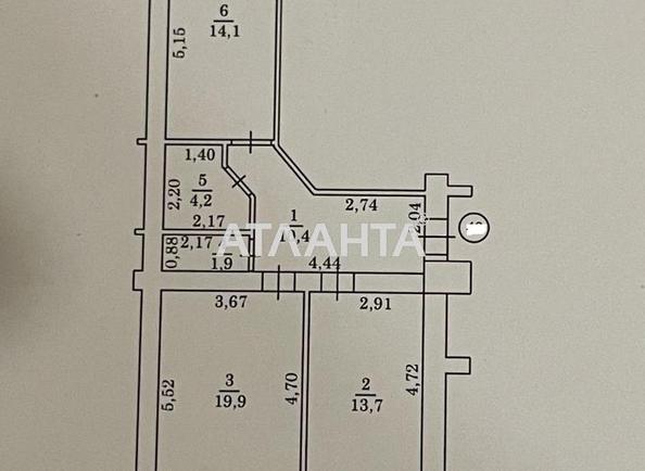 2-rooms apartment apartment by the address st. Zabolotnogo ak (area 66,9 m²) - Atlanta.ua - photo 16