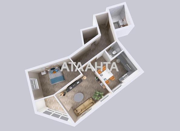 2-комнатная квартира по адресу ул. Ясная (площадь 64,3 м²) - Atlanta.ua - фото 19