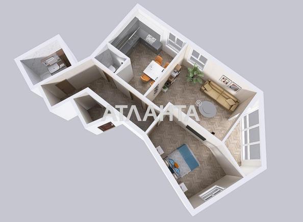 2-комнатная квартира по адресу ул. Ясная (площадь 64,3 м²) - Atlanta.ua - фото 20