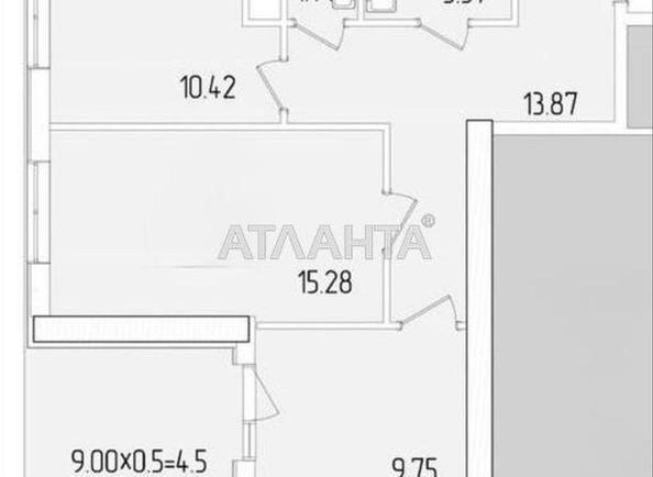 1-room apartment apartment by the address st. Krasnova (area 59,1 m²) - Atlanta.ua - photo 8
