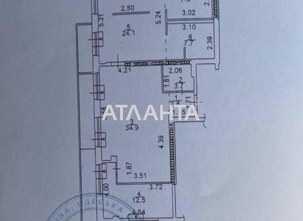 2-комнатная квартира по адресу ул. Авдеева-черноморского (площадь 99,9 м²) - Atlanta.ua - фото 19