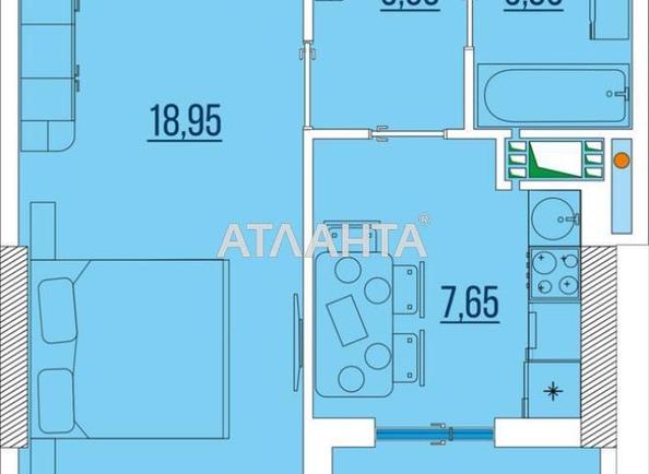 1-кімнатна квартира за адресою вул. Бугаївська (площа 38 м²) - фото 15 1-кімнатна квартира за адресою вул. Бугаївська (площа 38 м²) - Atlanta.ua - фото 15