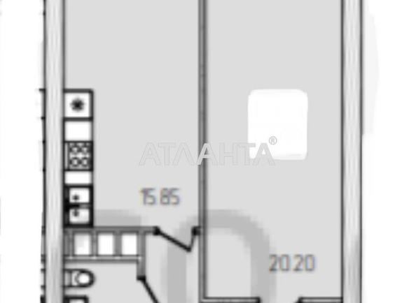 1-кімнатна квартира за адресою вул. Краснова (площа 48,6 м²) - Atlanta.ua - фото 3
