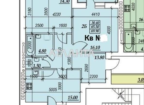 2-комнатная квартира по адресу ул. Зоопарковая (площадь 69,9 м²) - Atlanta.ua