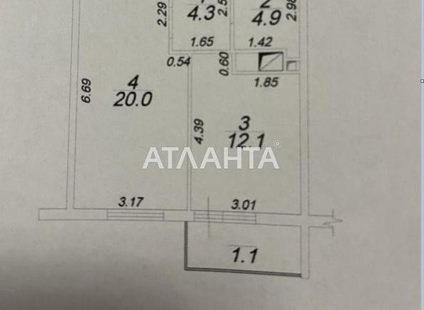 1-комнатная квартира по адресу ул. Сахарова (площадь 42 м²) - Atlanta.ua - фото 12
