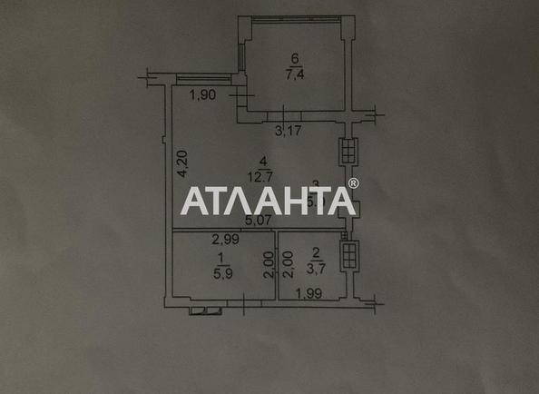 1-комнатная квартира по адресу ул. Строительная (площадь 34,7 м²) - Atlanta.ua - фото 18