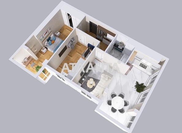 3-rooms apartment apartment by the address st. Marselskaya (area 89,4 m²) - Atlanta.ua - photo 15