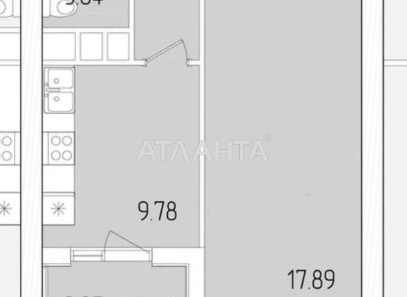 1-кімнатна квартира за адресою вул. Краснова (площа 41,3 м²) - Atlanta.ua - фото 7