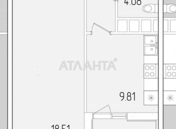 1-кімнатна квартира за адресою вул. Краснова (площа 42,5 м²) - Atlanta.ua - фото 10