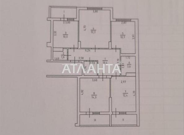 3-кімнатна квартира за адресою вул. Грушевського Михайла (площа 92 м²) - Atlanta.ua - фото 23