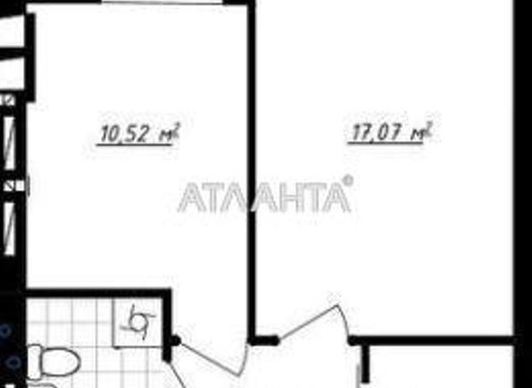 1-комнатная квартира по адресу ул. Сахарова (площадь 42,6 м²) - Atlanta.ua - фото 6