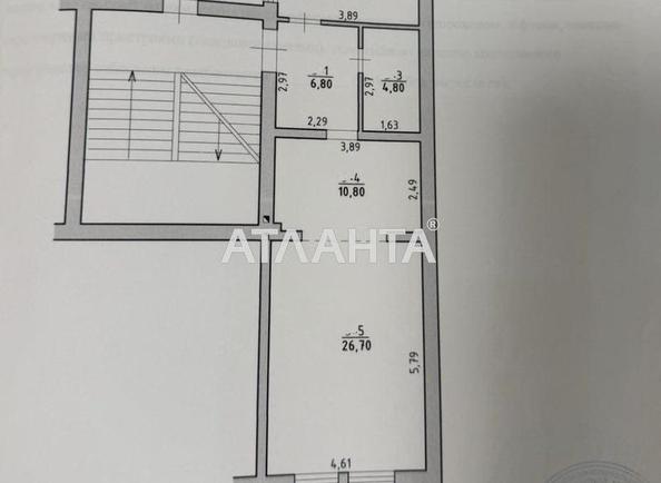 2-кімнатна квартира за адресою вул. Заньковецької Марії (площа 58,5 м²) - Atlanta.ua - фото 17