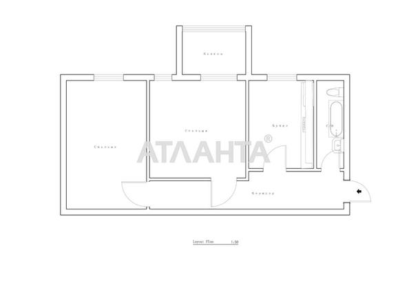 2-rooms apartment apartment by the address st. Komitetskaya Zagubanskogo (area 58,2 m²) - photo 18 2-rooms apartment apartment by the address st. Komitetskaya Zagubanskogo (area 58,2 m²) - Atlanta.ua - photo 18