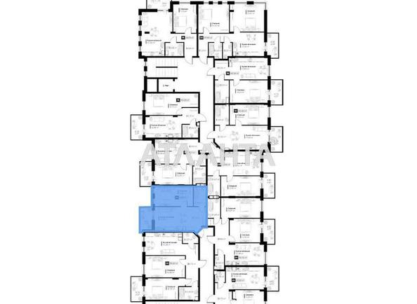 1-room apartment apartment by the address st. Orlika Pilipa (area 38,8 m²) - Atlanta.ua - photo 5