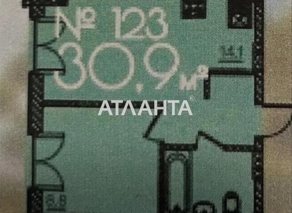 1-кімнатна квартира за адресою Люстдорфська дор. (площа 30,9 м²) - Atlanta.ua