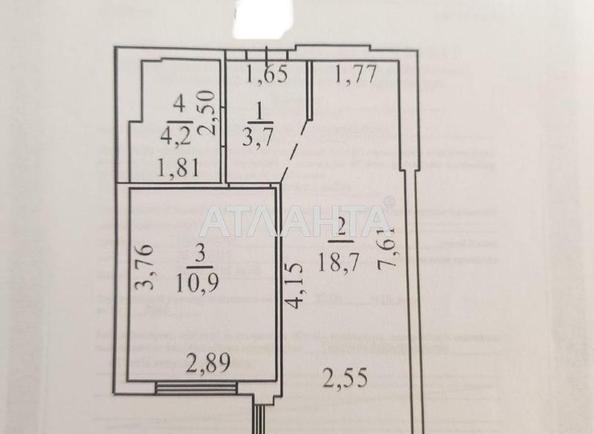 1-room apartment apartment by the address st. Vilyamsa ak (area 37,5 m²) - Atlanta.ua - photo 2