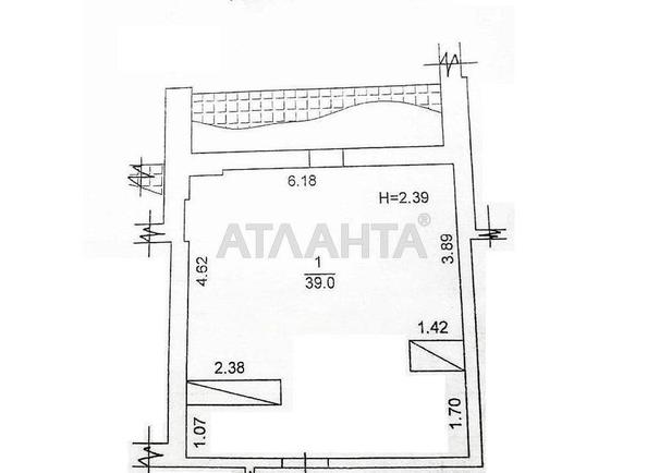 1-кімнатна квартира за адресою Дніпропетр. Дор. (площа 50 м²) - Atlanta.ua - фото 3