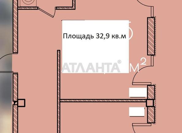 1-room apartment apartment by the address st. Lyustdorfskaya dor Chernomorskaya dor (area 33,2 m²) - Atlanta.ua - photo 5