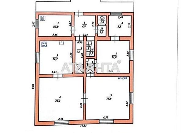 3-кімнатна квартира за адресою вул. Чехова Антона (площа 80,8 м²) - Atlanta.ua - фото 11