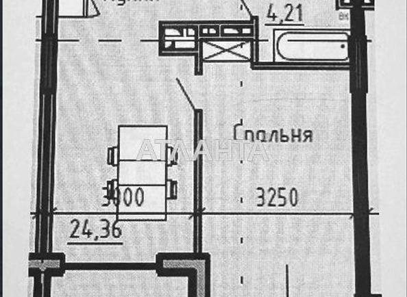 1-комнатная квартира по адресу Маячный пер. (площадь 57,5 м²) - Atlanta.ua - фото 3