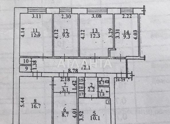 Коммунальная квартира по адресу ул. Моторная (площадь 21 м²) - Atlanta.ua - фото 9